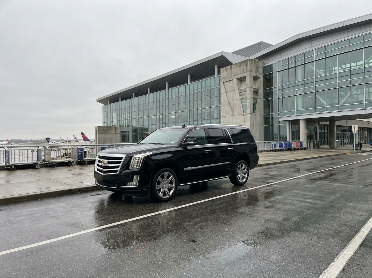 corporate limo service, cadillac escalade