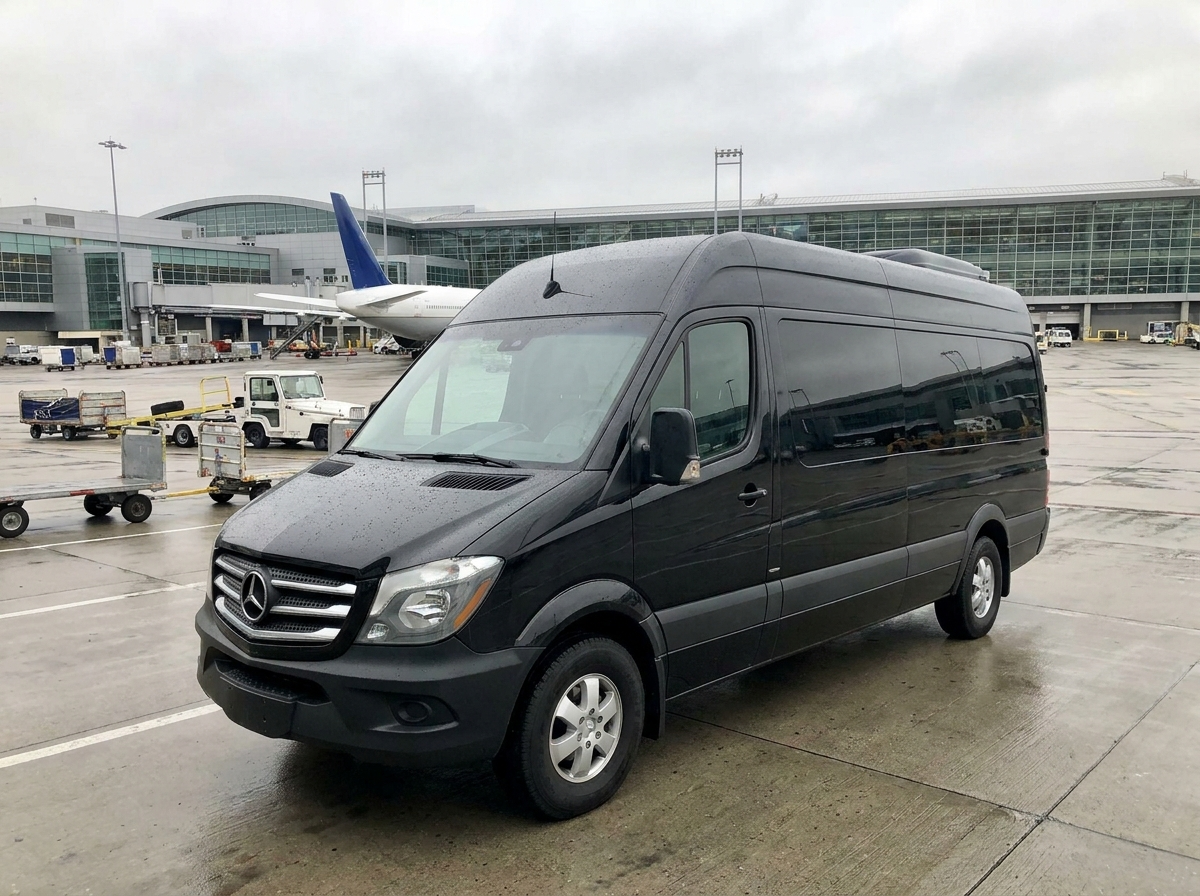 corporate limo service Mercedes Sprinter