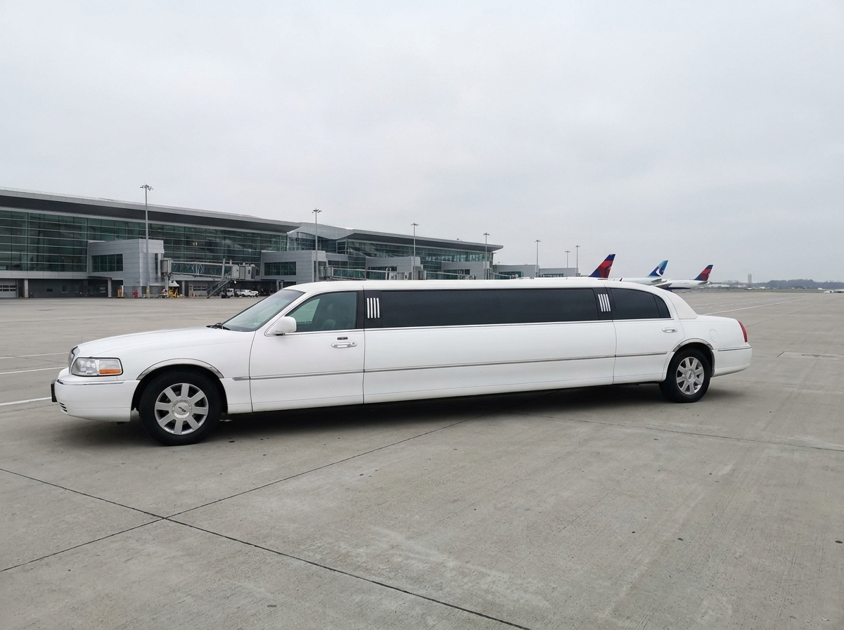 corporate limo service, stretch limousine
